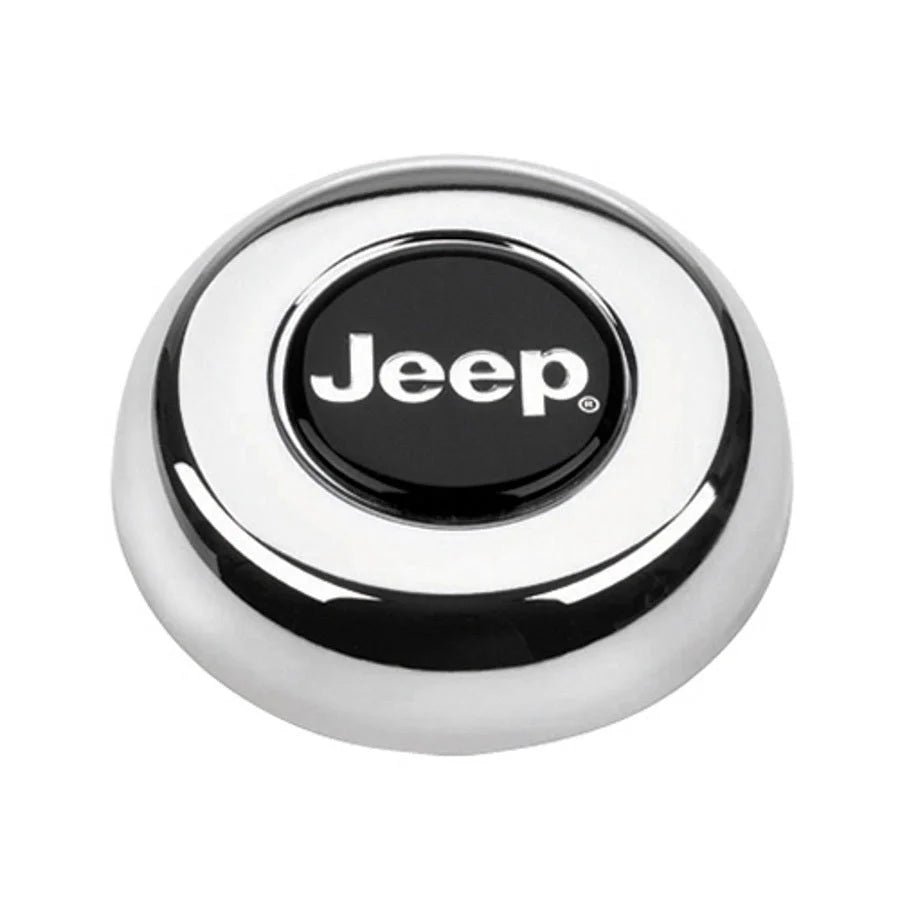 Grant Chrome Horn Button-Jeep 5695