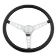 Load image into Gallery viewer, Grant Classic 15in Black Vinyl Wheel - Chrome 3-Spoke 277
