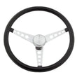 Load image into Gallery viewer, Grant Classic 15in Black Vinyl Wheel - Chrome 3-Spoke 277