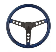 Load image into Gallery viewer, Grant Steering Wheel Mtl Flake Blue/Spoke Blk 13.5