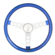 Load image into Gallery viewer, Grant Steering Wheel Mtl Flake Blue/Spoke Chrm 13.5