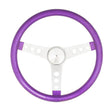Load image into Gallery viewer, Grant Steering Wheel Mtl Flake Purple/Spoke Chrm 13.5