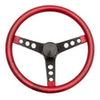 Load image into Gallery viewer, Grant Steering Wheel Mtl Flake Red/Spoke Blk 15