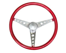 Load image into Gallery viewer, Grant Steering Wheel Mtl Flake Red/Spoke Chrm 15