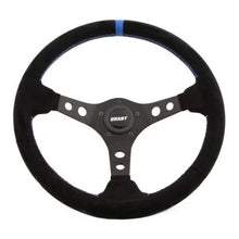 Load image into Gallery viewer, Grant Suede Racing Steering Wheel w/Center Marker 696