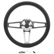 Load image into Gallery viewer, Grant T Series Pol. Wheel Chev rolet Logo/Install Kit 1911