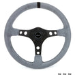 Load image into Gallery viewer, Grant Ultrasuede Steering Wheel Race Gray 8514