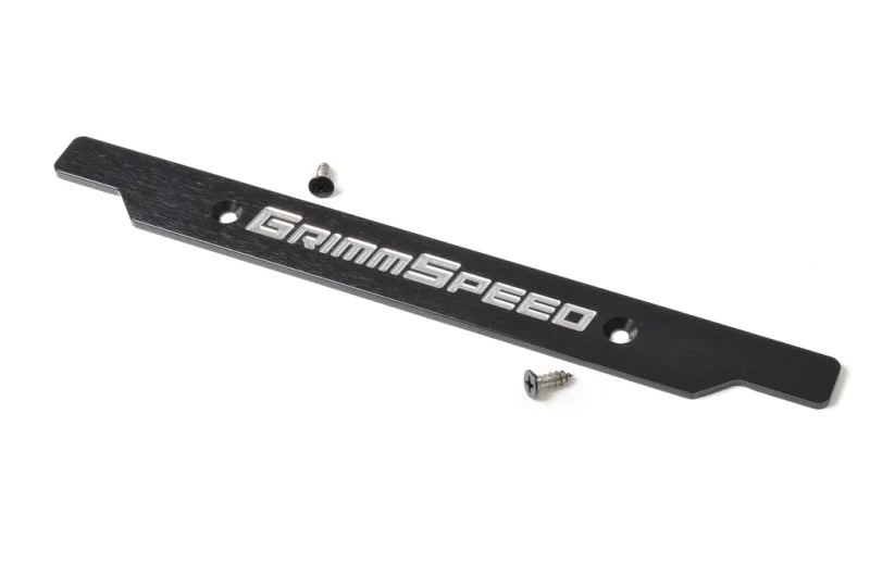 GrimmSpeed 02-05 Subaru Impreza WRX/STi License Plate Delete Plate - Main Product View