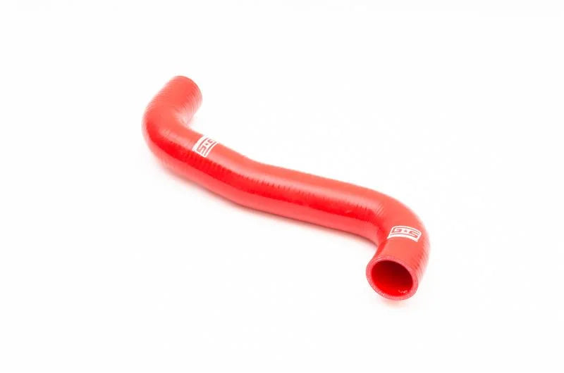 GrimmSpeed 08-14 Subaru WRX / 08-17 Subaru STi / 09-13 Subaru Forester XT Radiator Hose Kit - Red - Back View