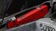 Load image into Gallery viewer, GrimmSpeed 13-17 Subaru Crosstrek TRAILS Fender Shrouds - Red - Side View