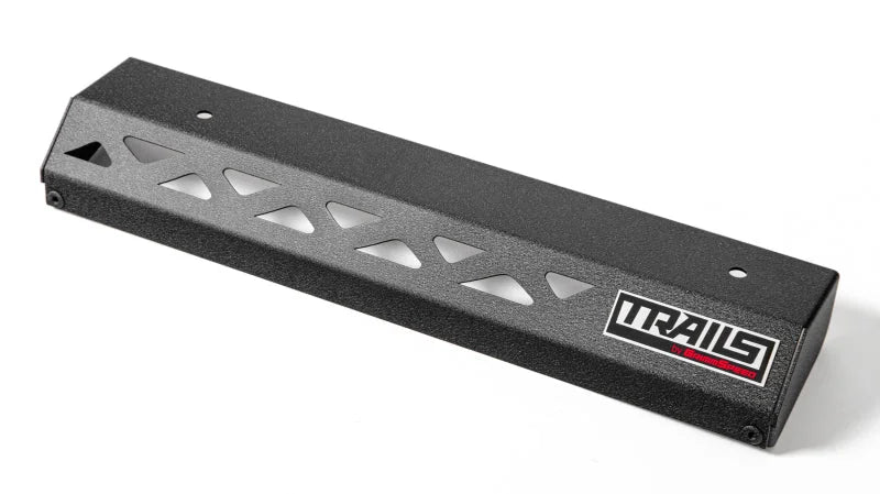 GrimmSpeed 13-17 Subaru Crosstrek TRAILS Pulley Cover - Black - Main Product View