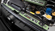 Load image into Gallery viewer, GrimmSpeed 13-17 Subaru Crosstrek TRAILS Radiator Shroud - Green - Side View