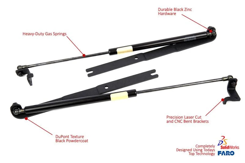 GrimmSpeed 13+ Subaru BRZ / 13+ Scion FR-S Hood Struts - Additional View 8
