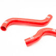 Load image into Gallery viewer, GrimmSpeed 15-17 Subaru WRX / 14-17 Subaru Forester XT Radiator Hose Kit - Red - Back View