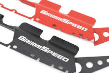 Load image into Gallery viewer, GrimmSpeed 15+ Subaru WRX/STI Radiator Shroud  - Red - Back View