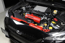 Load image into Gallery viewer, GrimmSpeed 15+ Subaru WRX/STI Radiator Shroud  - Red - Installation View