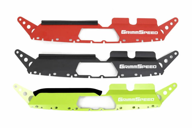 GrimmSpeed 15+ Subaru WRX/STI Radiator Shroud  - Red - Additional View 5