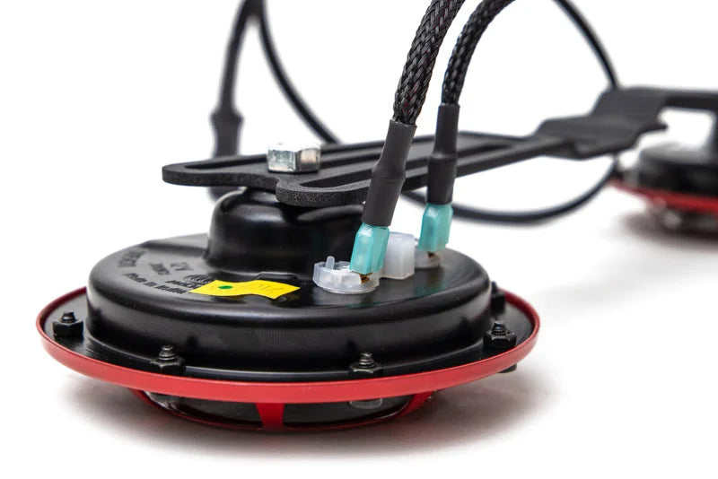 GrimmSpeed 2015+ WRX/STI Hella Horn Wiring Harness - Side View