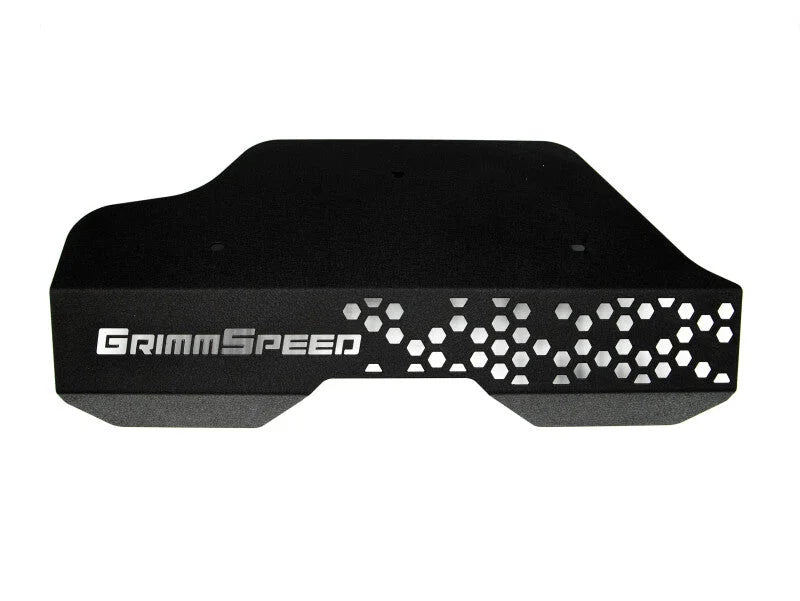 GrimmSpeed 2022+ Subaru BRZ/2022+ Toyota GR86 Engine Cover Kit - Black - Side View