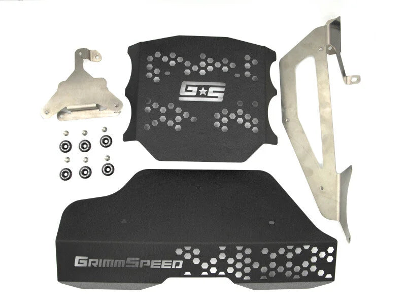 GrimmSpeed 2022+ Subaru BRZ/2022+ Toyota GR86 Engine Cover Kit - Black - Additional View 5