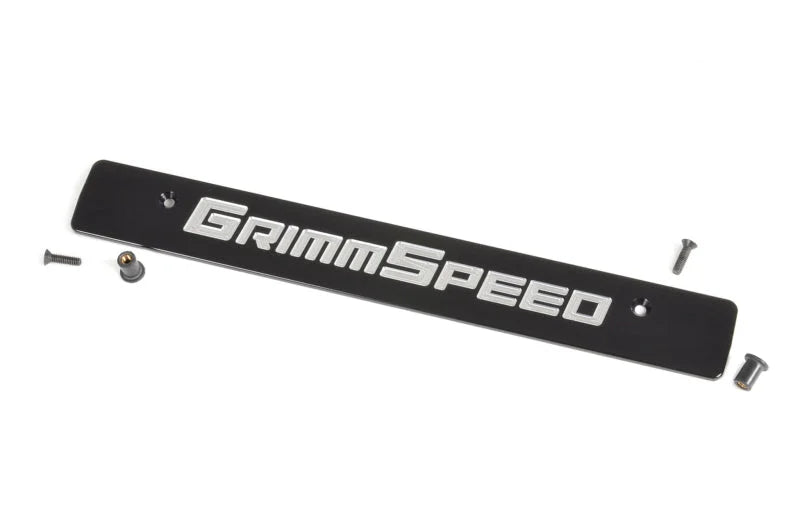 GrimmSpeed 98-13 Subaru Forester/FXT License Plate Delete Kit - Main Product View