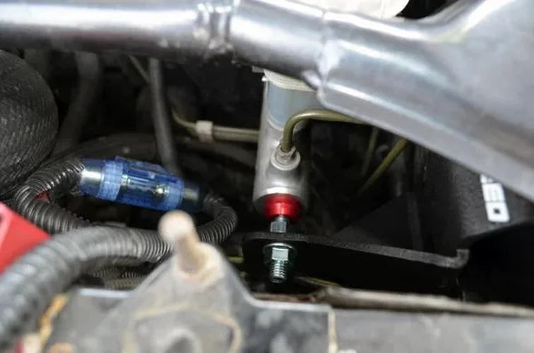 GrimmSpeed Master Cylinder Brace fits 2003-2006 Mitsubishi Lancer Evolution 8, 9 - Additional View 11
