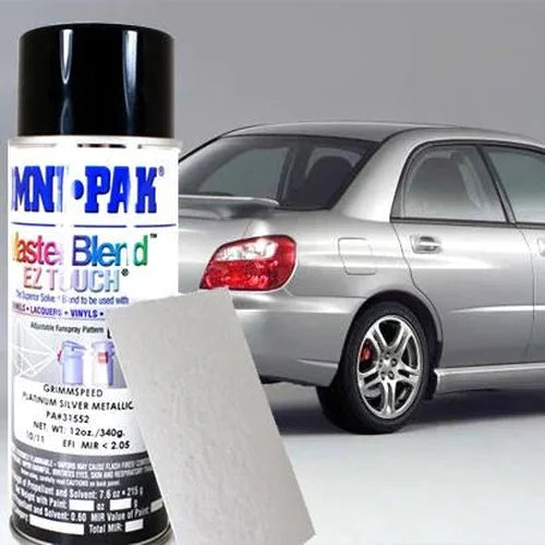 GrimmSpeed Platinum Silver Paint (Aerosol) - Side View