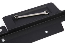 Load image into Gallery viewer, GrimmSpeed Radiator Shroud w/Tool Tray - Textured Black fits 2005-2009 Subaru Legacy / Outback - Installation View