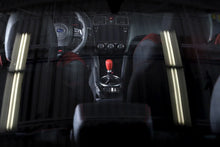 Load image into Gallery viewer, GrimmSpeed Shift Knob Stainless Steel - Subaru 5 Speed and 6 Speed Manual Transmission - Red - Back View