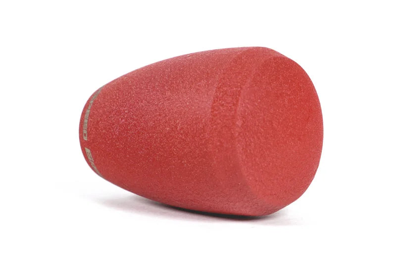 GrimmSpeed Shift Knob Stainless Steel - Subaru 5 Speed and 6 Speed Manual Transmission - Red - Installation View