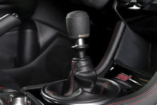 Load image into Gallery viewer, GrimmSpeed Stubby Shift Knob Stainless Steel Black - M12x1.25 - Side View