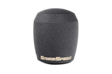 Load image into Gallery viewer, GrimmSpeed Stubby Shift Knob Stainless Steel Black - M12x1.25 - Back View