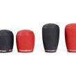 Load image into Gallery viewer, GrimmSpeed Stubby Shift Knob Stainless Steel Red - M12x1.25 - Additional View 6