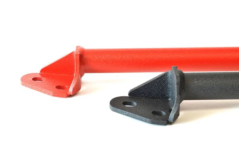 GrimmSpeed Subaru BRZ / Scion FR-S Strut Tower Brace - Red - Back View