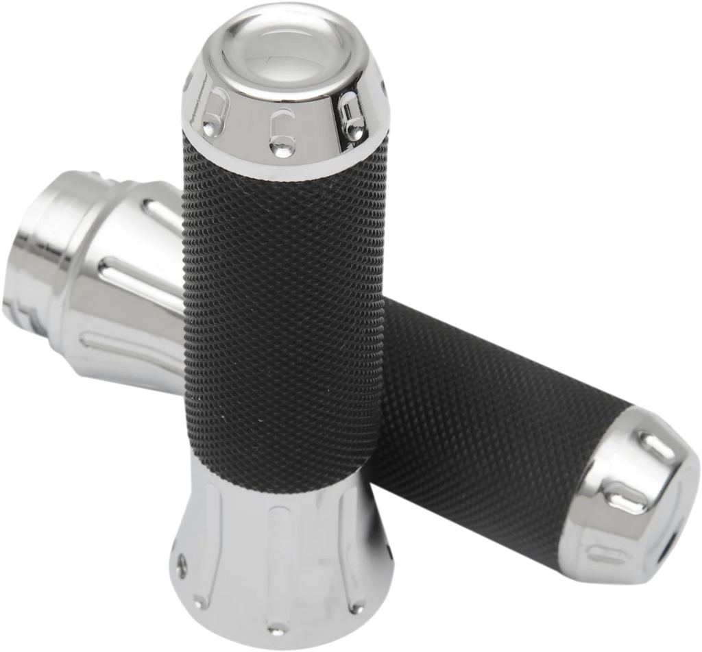 Grips - Custom - Chrome DragSpecialties 354120 - Main Product View