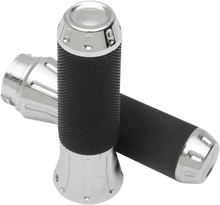 Load image into Gallery viewer, Grips - Custom - Chrome DragSpecialties 354120 - Main Product View