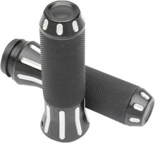 Load image into Gallery viewer, Grips - Custom - Chrome DragSpecialties 354120 - Side View