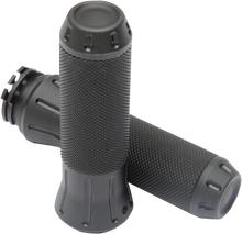 Load image into Gallery viewer, Grips - Custom - Shot-Peened - Black DragSpecialties 354131 - Main Product View