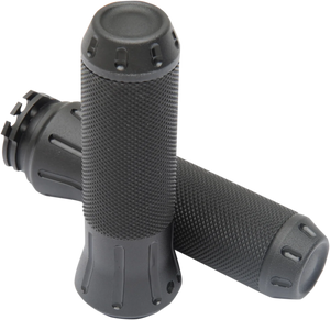 Grips - Custom - Shot-Peened - Black DragSpecialties 354131 - Main Product View