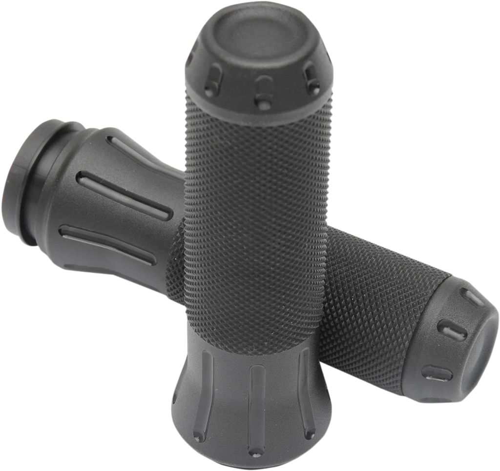 Grips - Custom - Shot-Peened - TBW - Black DragSpecialties 354132 - Main Product View