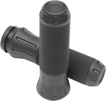 Load image into Gallery viewer, Grips - Custom - Shot-Peened - TBW - Black DragSpecialties 354132 - Main Product View