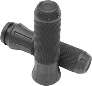 Grips - Custom - Shot-Peened - TBW - Black DragSpecialties 354132 - Main Product View
