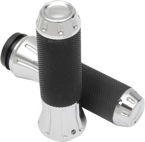 Grips - Custom - TBW - Chrome DragSpecialties 354121 - Main Product View