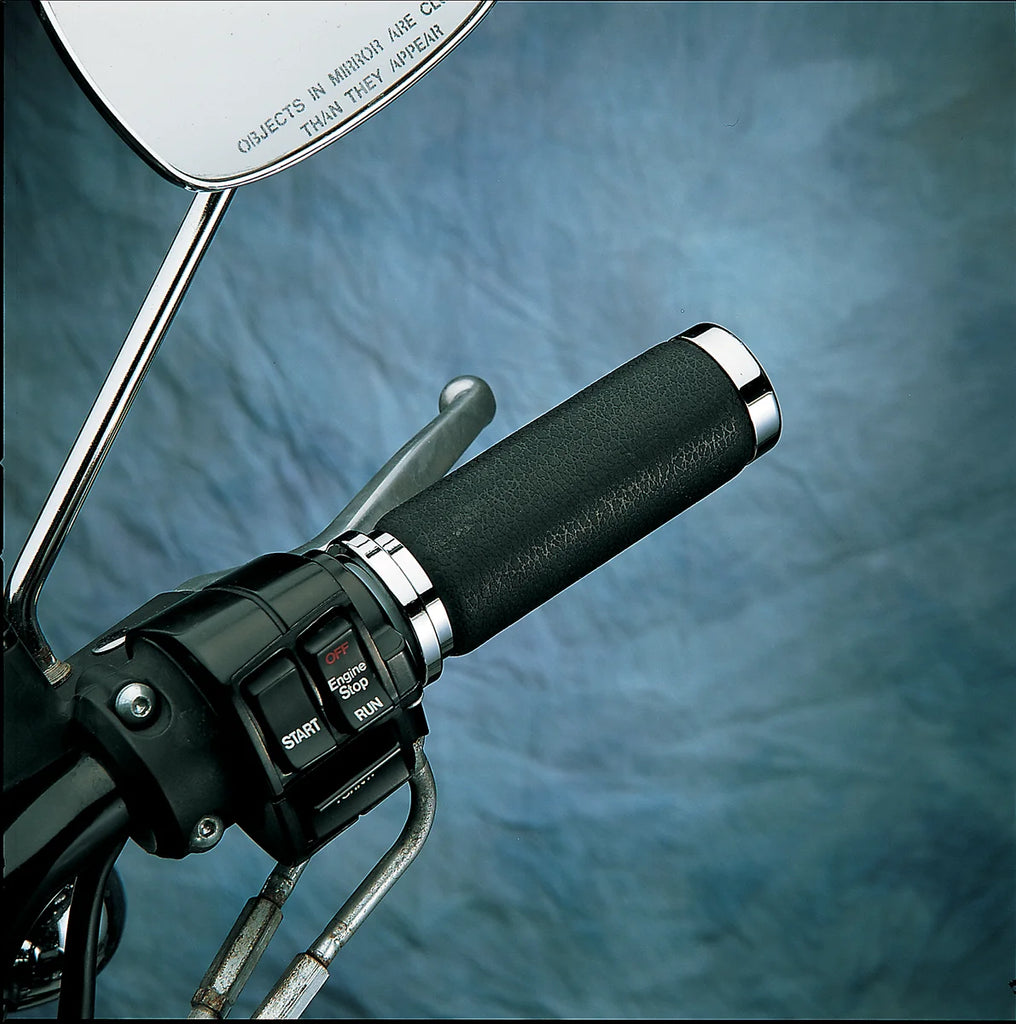 Grips - Foam - Textured - Cable DragSpecialties 170509DTS-BC324 - Side View