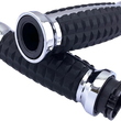 Load image into Gallery viewer, Grips - Grenade - Chrome DragSpecialties H17-05C6CD - Main Product View