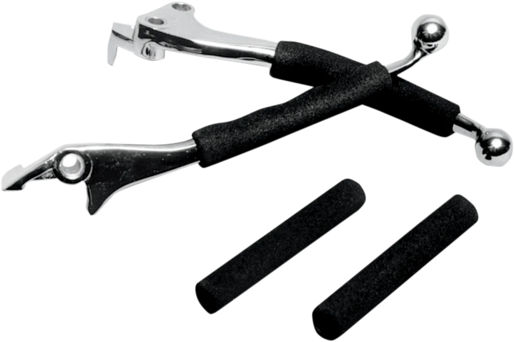 Grips - Lever - Foam Show Chrome - Main Product View