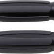 Load image into Gallery viewer, Grips - Rail - TBW - Matte Black DragSpecialties 17-0541MBT - Main Product View