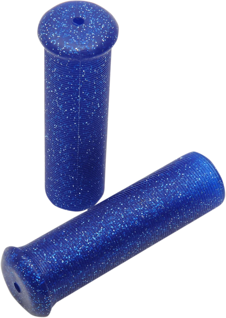 Grips - Retro - Metal - 1" - Black - Side View
