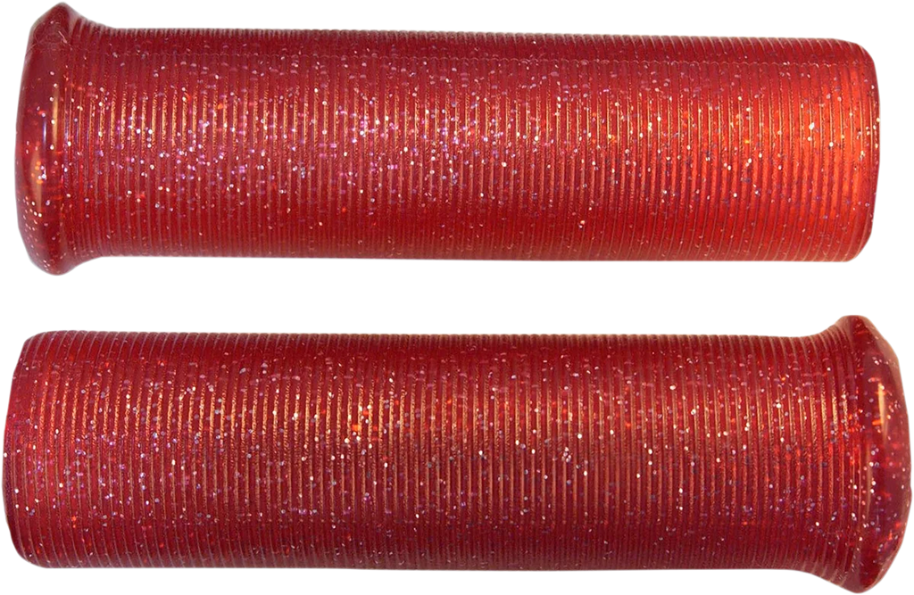 Grips - Retro - Metal - 1" - Red - Main Product View