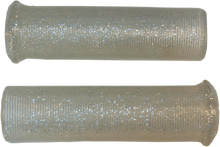 Load image into Gallery viewer, Grips - Retro - Metal - 7/8" - Silver - Main Product View